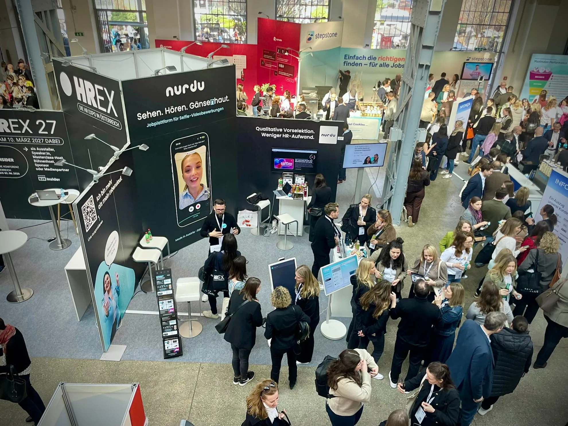 Der nurdu Messestand auf der HREX 2026